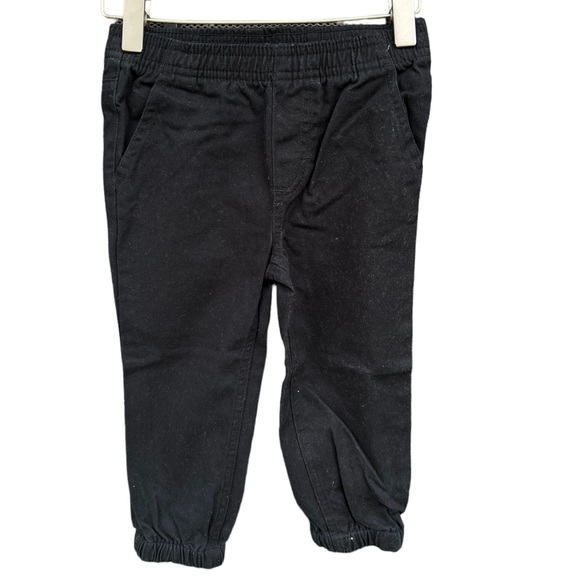 ⭐️⭐️⭐️3 for$12⭐️⭐️⭐️Clavin Klein Jeans Joggers Black Size 24Months - Picture 1 of 4